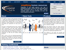 Tablet Screenshot of codesp.com